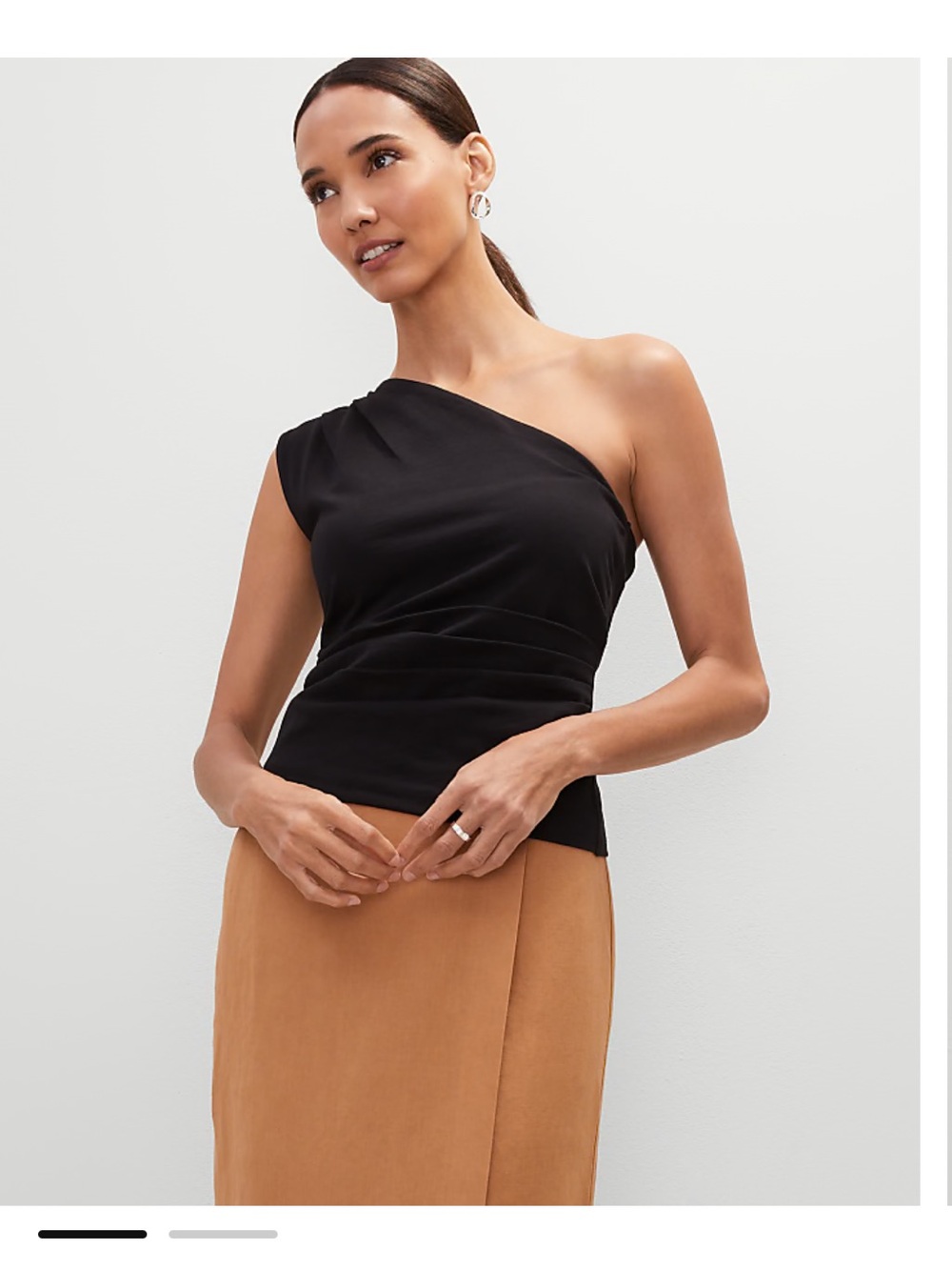 NEW Ann Taylor One Shoulder Top
